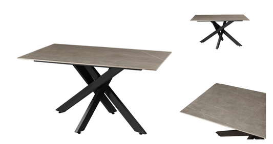 DT1483-2 Solid 12mm Sintered Stone (ceramic) –  Bulgaria Medium Grey – Matt finish