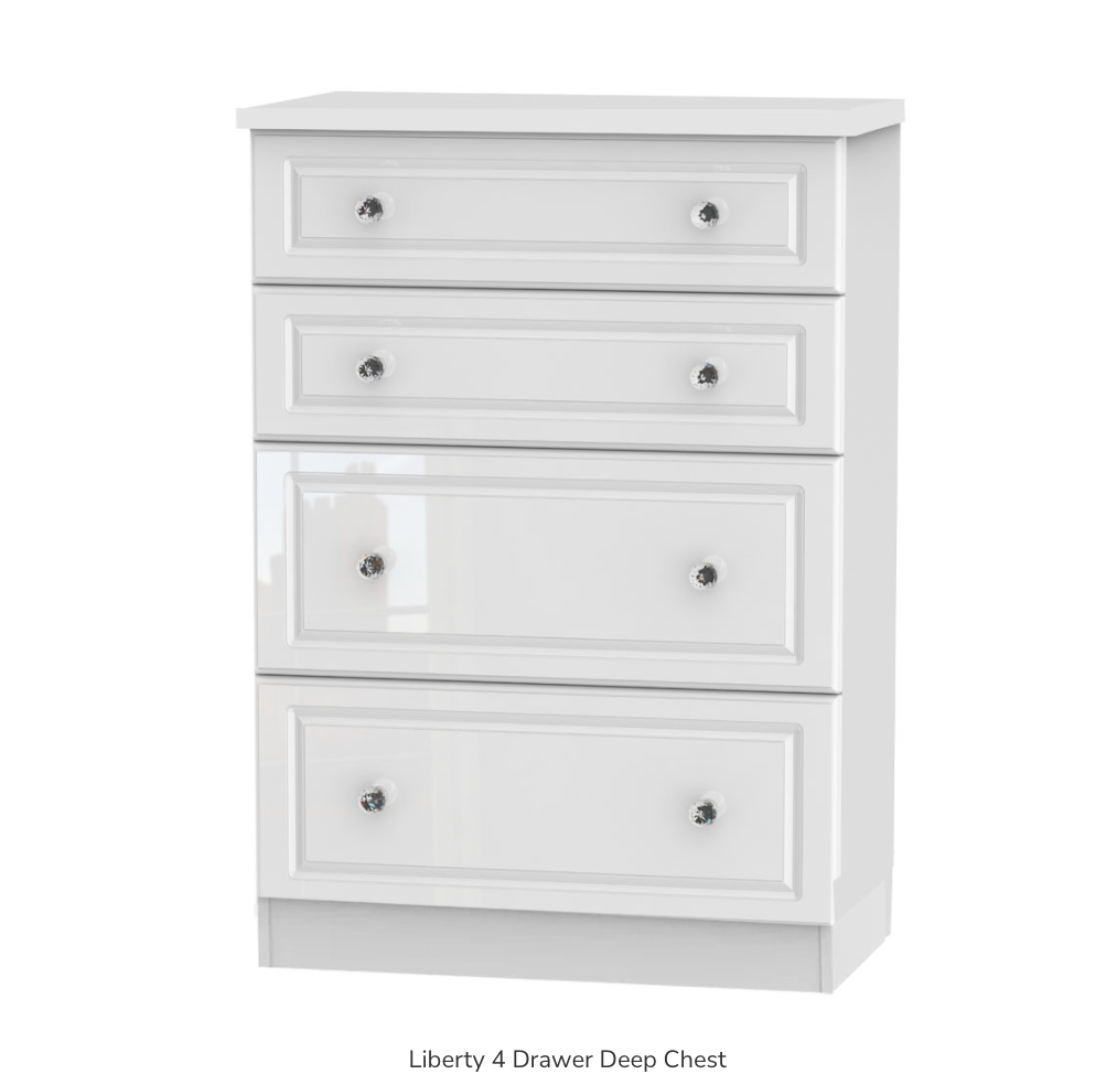 Liberty 4 Drawer Deep Chest
