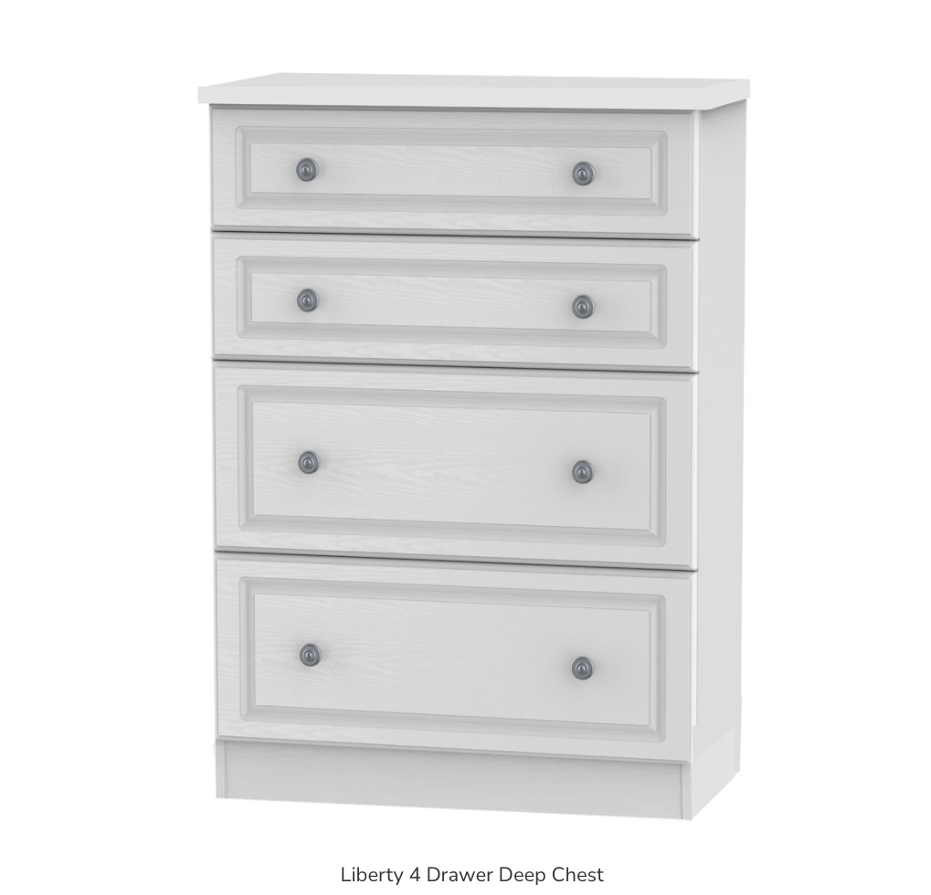 Liberty 4 Drawer Deep Chest