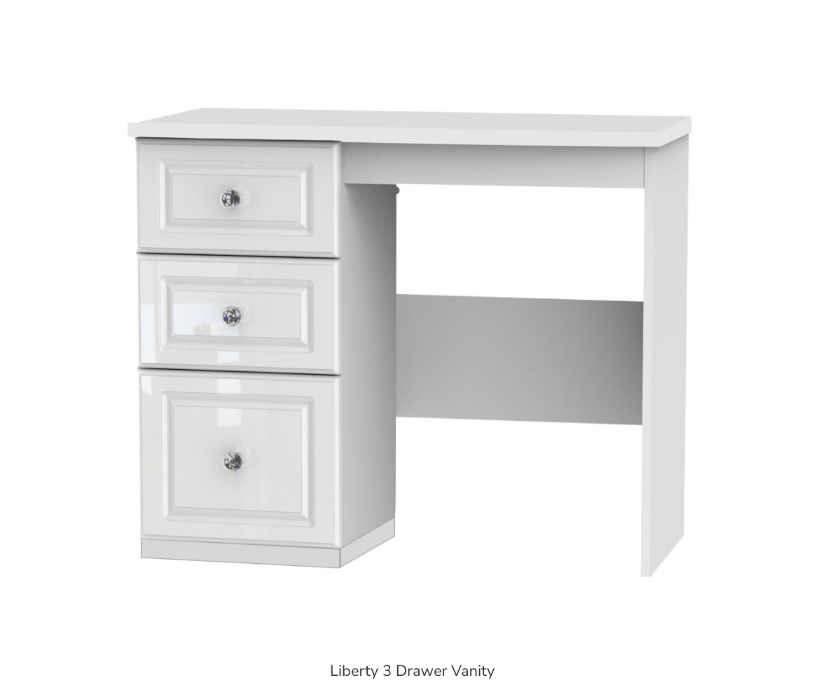 Liberty 3 Drawer Vanity