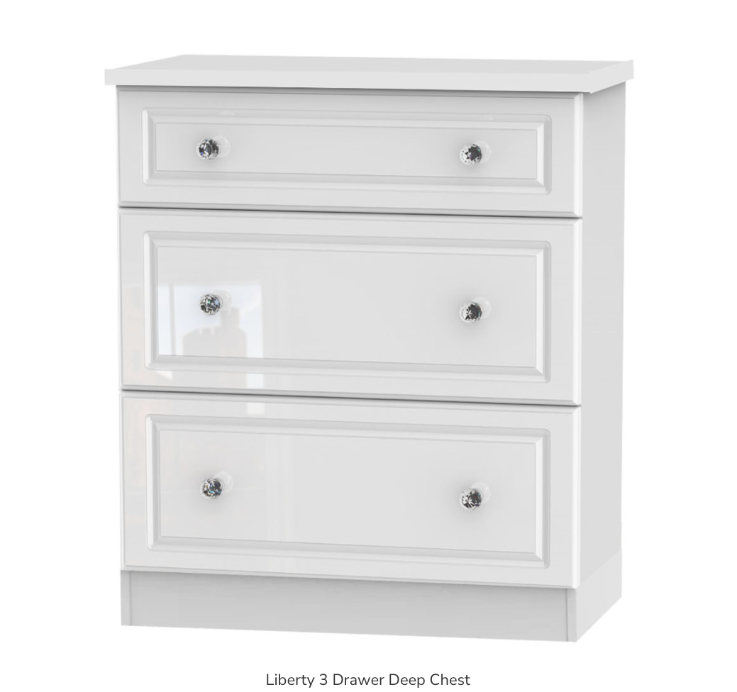 Liberty 3 Drawer Deep Chest