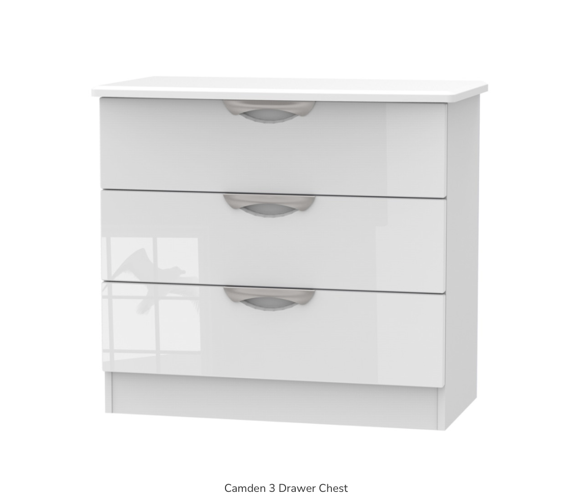 Camden 3 Drawer Chest