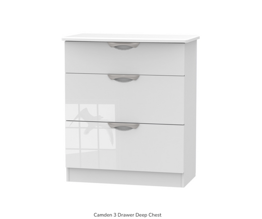 Camden 3 Drawer Deep Chest