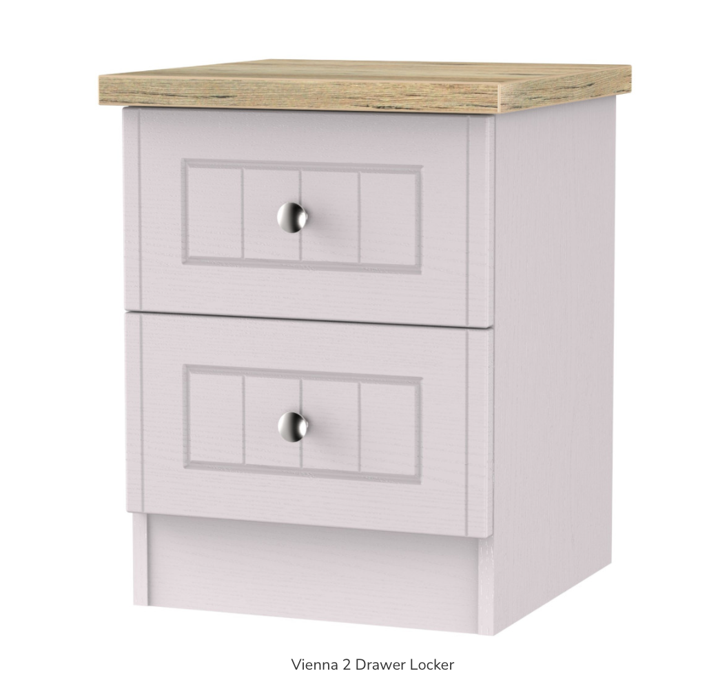 Vienna 2 Drawer Locker