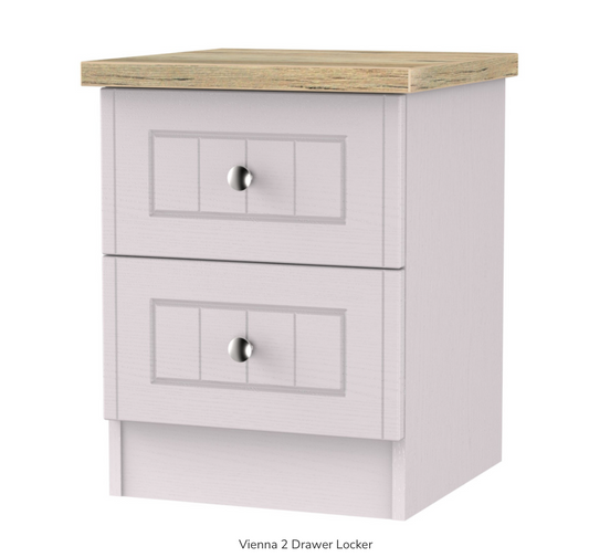 Vienna 2 Drawer Locker