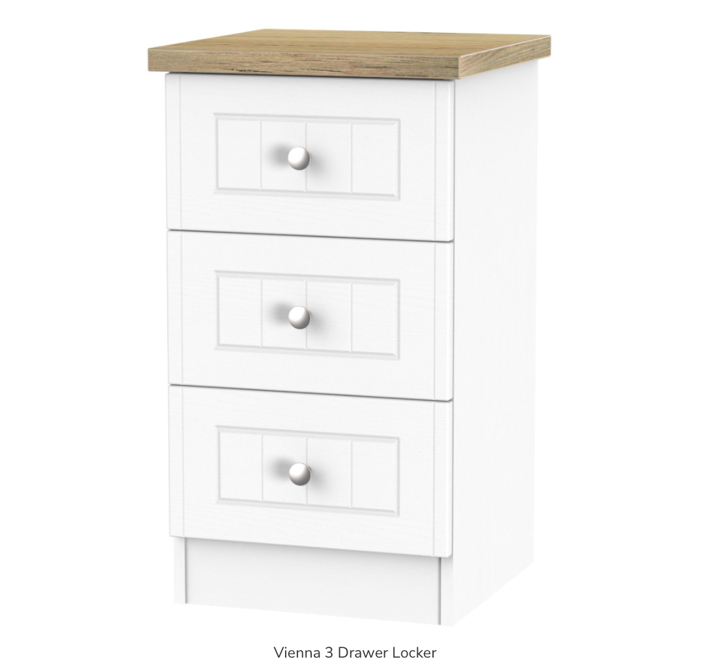 Vienna 3 Drawer Locker