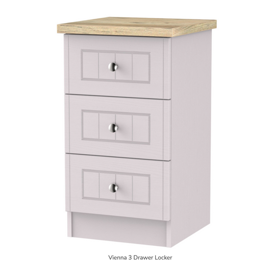 Vienna 3 Drawer Locker