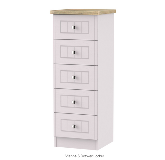 Vienna 5 Drawer Locker