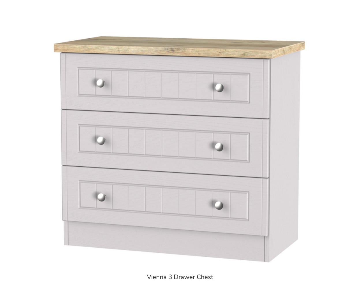 Vienna 3 Drawer Chest