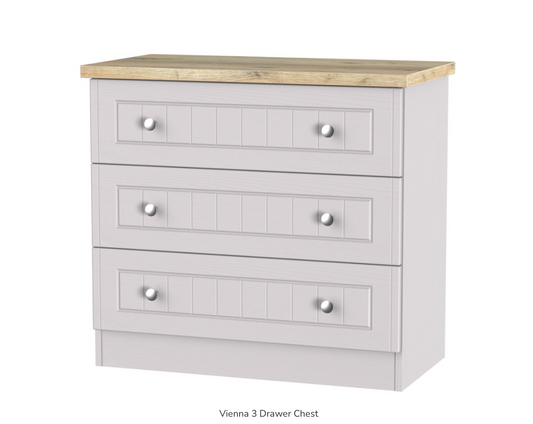 Vienna 3 Drawer Chest