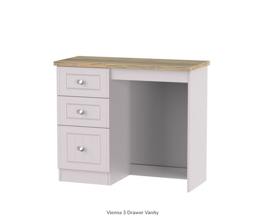Vienna 3 Drawer Vanity