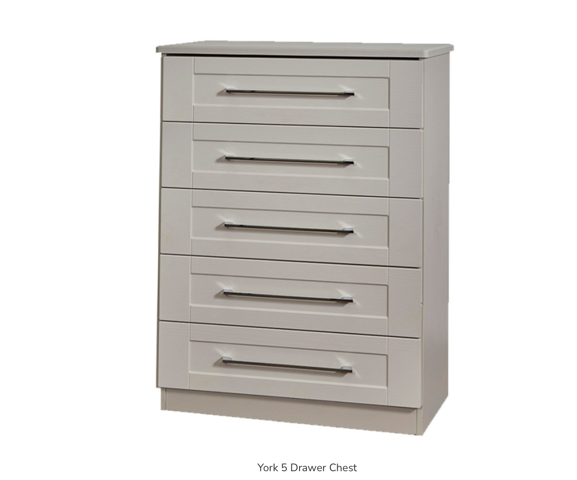 York 5 Drawer Chest