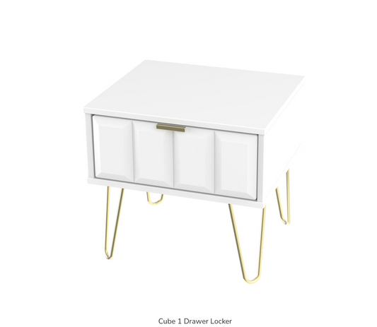 Cube 1 Drawer Locker