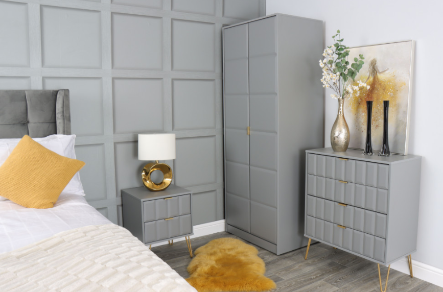 Cube 2 Drawer Midi Chest