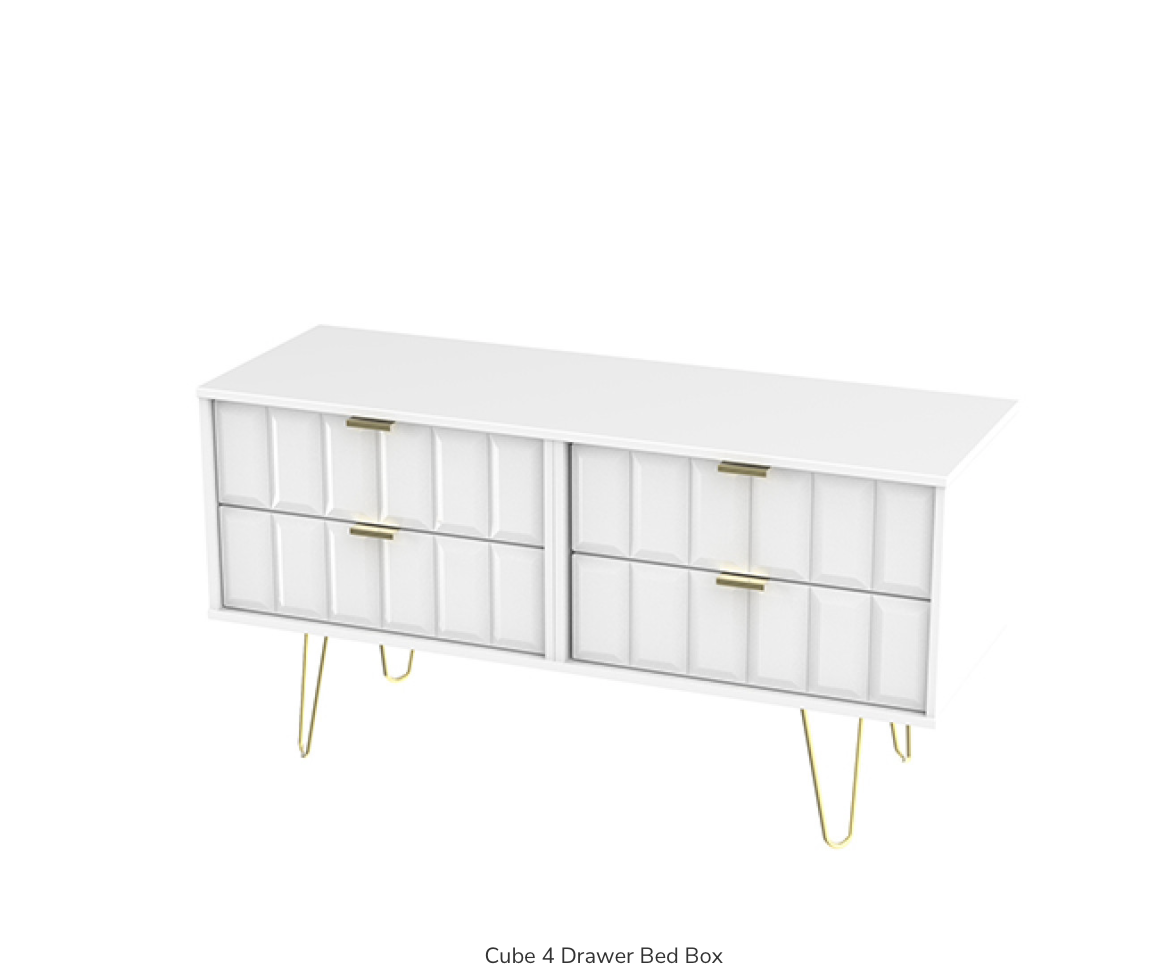 Cube 4 Drawer Bed Box