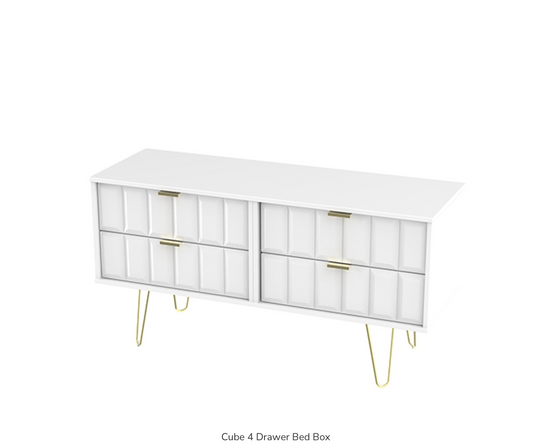 Cube 4 Drawer Bed Box
