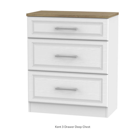 Kent 3 Drawer Deep Chest