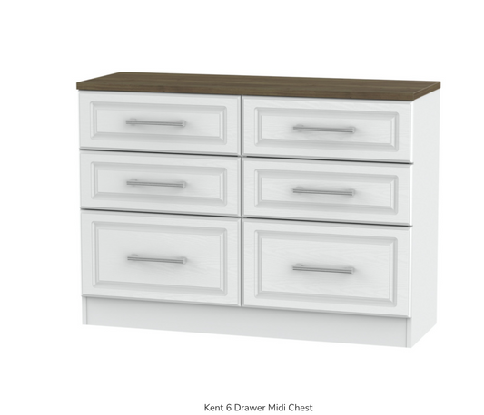 Kent 6 Drawer Midi Chest