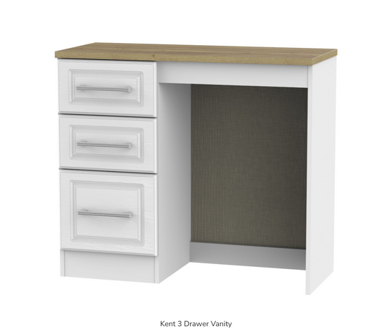 Kent 3 Drawer Vanity