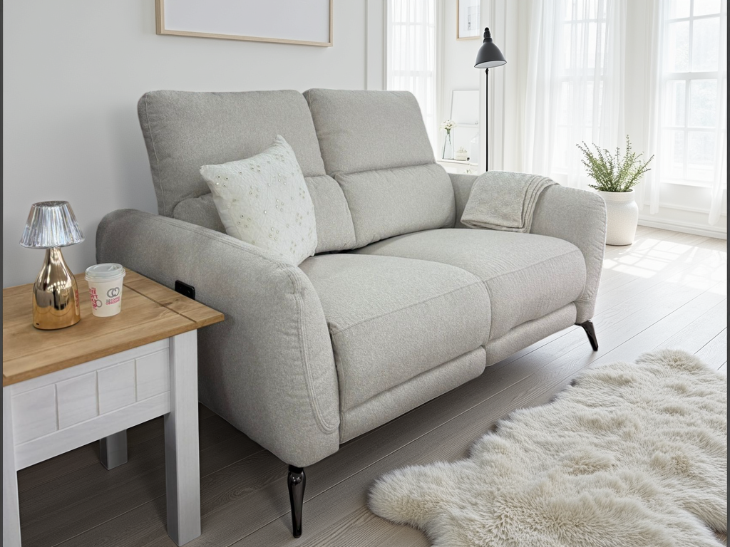 Sorrento Electric Recliner Beige 2 Seater