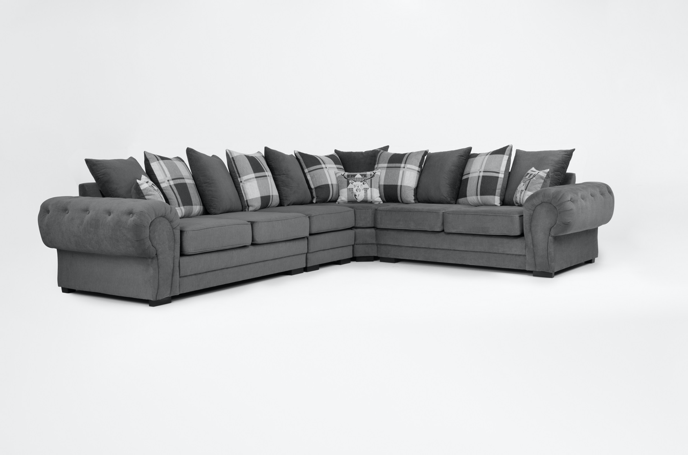 Verona Extended Corner Sofa (3C2) Scatter Back Cushions