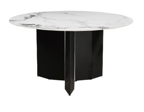 DT1538  Solid 12mm Sintered Stone (ceramic)  - Pandora Off White – Shiny Finish