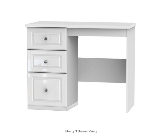 Liberty 3 Drawer Vanity