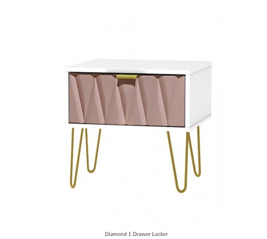 Diamond 1 Drawer Locker