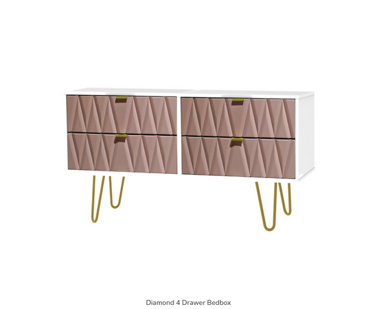 Diamond 4 Drawer Bedbox