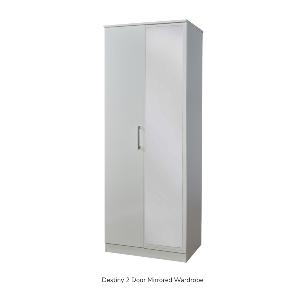 Destiny 2 Door Mirrored Wardrobe