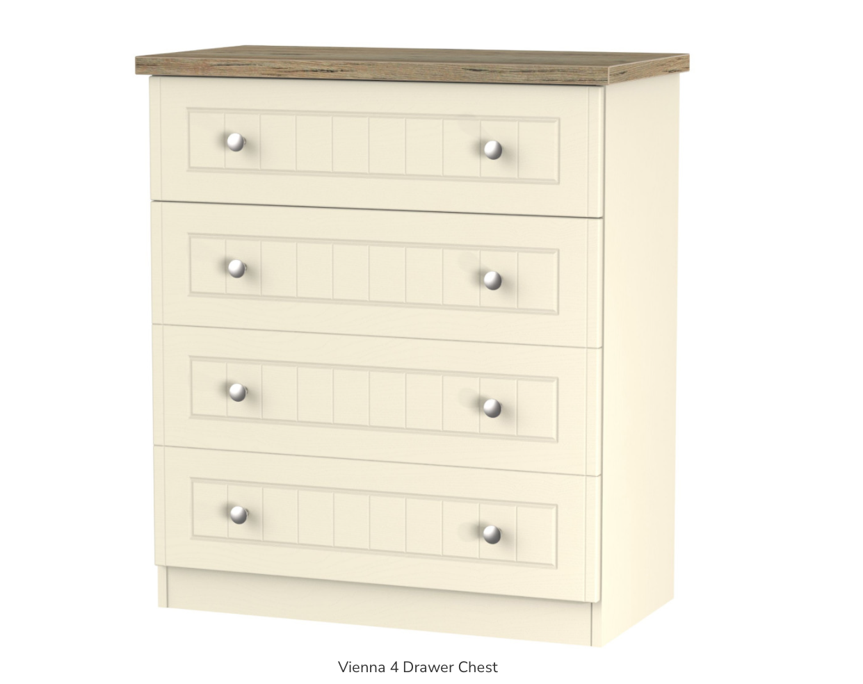 Vienna 4 Drawer Chest